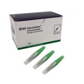 Aguja Múltiple BD Vacutainer Verde