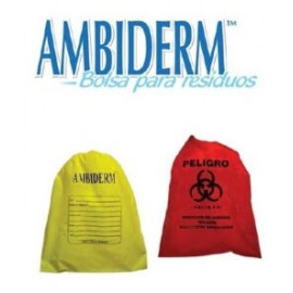 Bolsa para residuos peligrosos – Ambiderm paq. c/50